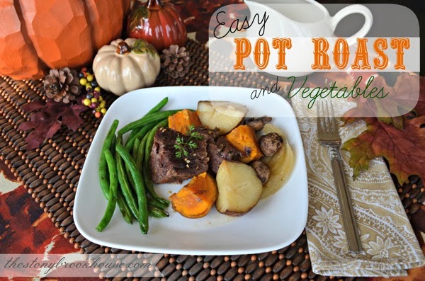 pot roast vegetables comfort food