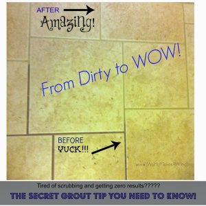 The simple trick you need to know to make your grout look brand new again!