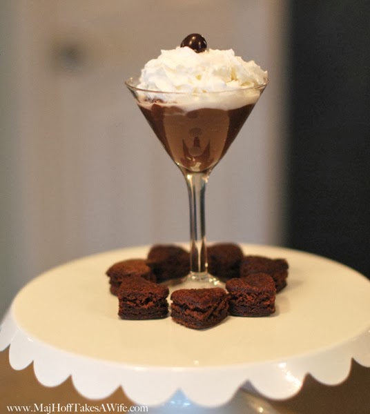 Chocolate martini dessert
