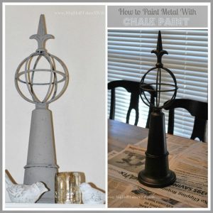 How to paint metal with chalk paint