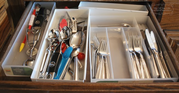 Messy unorganized drawer