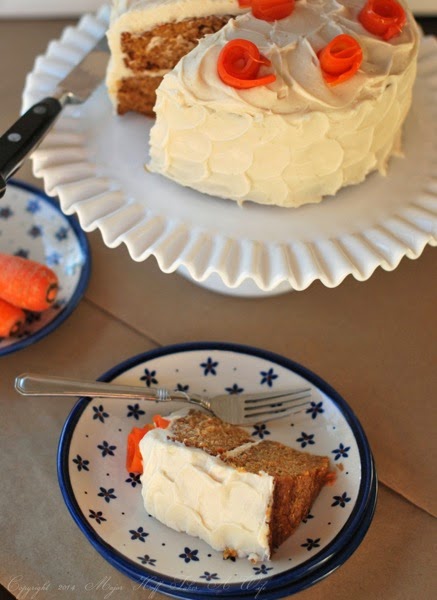 Best carrot cake ever all without nuts!