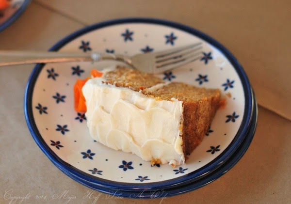 Easter Carrot Cake without nuts