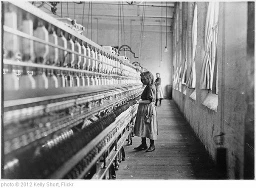 'Child Labor:  Carolina cotton mill, 1908.' photo (c) 2012, Kelly Short - license: https://creativecommons.org/licenses/by-sa/2.0/