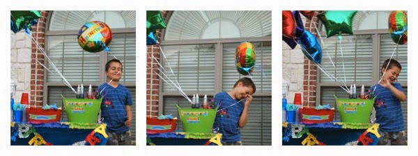 Windy Rainblow Birthday Balloons