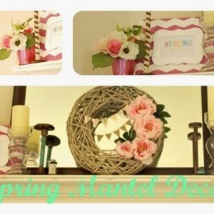 Springmantel decor small