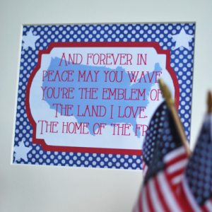 Grand Old Flag 4th of July FREE Patriotic Printable Free Printable for 4th of July
