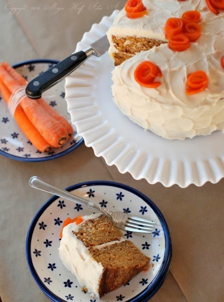 Best carrot cake ever with Cinnamon Cream Cheese Frosting