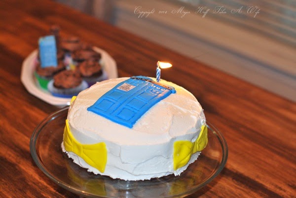 Tardis Birthday Cake for Teenager