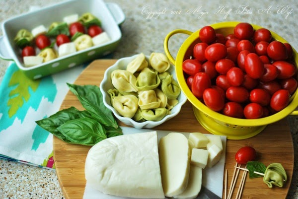 Easy margherita style appetizers
