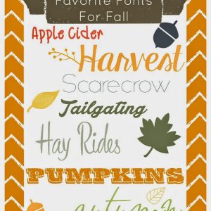 Fallfonts