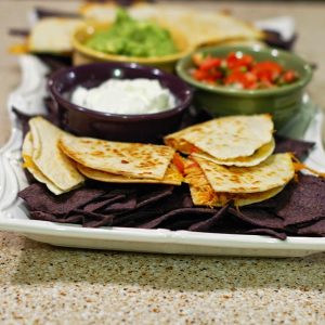 Quick Week Night Dinner - Fiesta Lime Chicken and Bacon Quesadillas canned2Bchicken2Bto2Bmake2Ban2Beasy2Bfast2Bdinner-2