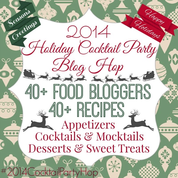 2014 holiday cocktail party blog hop graphic