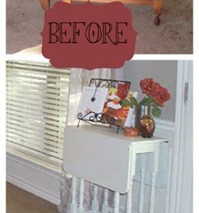 GATE LEG TABLE Before and after reveal