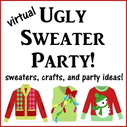Virtual Ugly Sweater Party! Perfect for your themed Christmas Party!