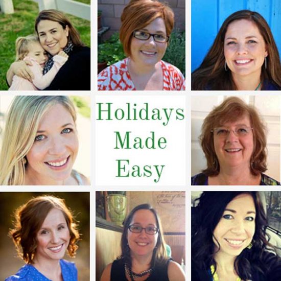 Holidays Made Easy Bloggers = illistyle.com