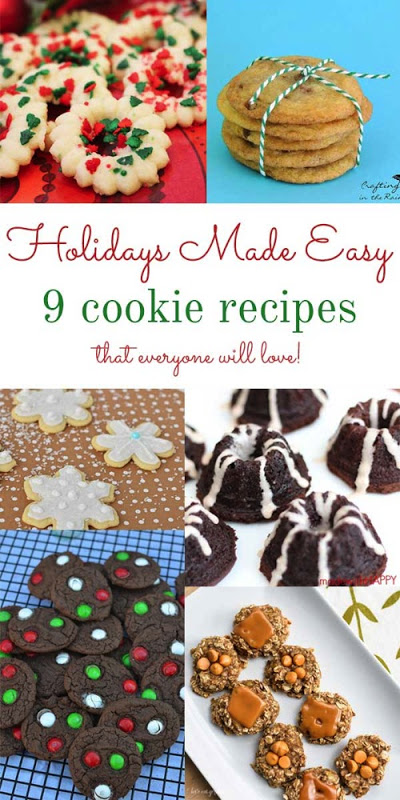 Holidays Made Easy Blog Series Bloggers Cookie edition.
