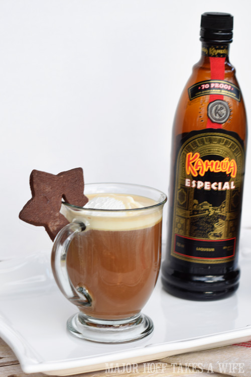Hot Buttered Coffee with Kahlua