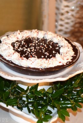 Nestle Peppermint chocolate pie