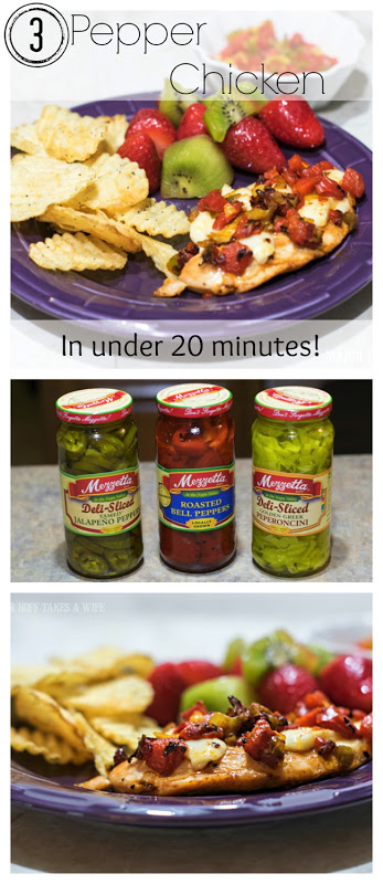 3 Pepper Chicken in under 20 minutes