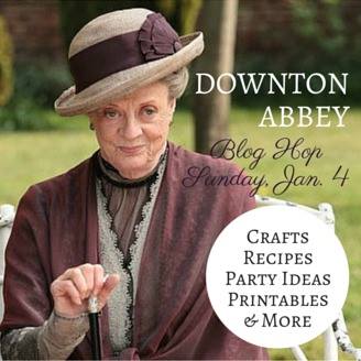 Downton Abbey Blog Hop High Tea