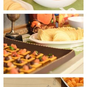 Easy Big Game Party Ideas Plus Seedless Roasted Red Pepper Hummus!