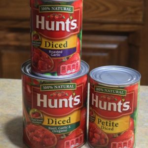 Canned tomatoes for easy marinara sauce