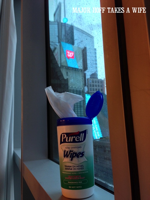 Purell in Times Square