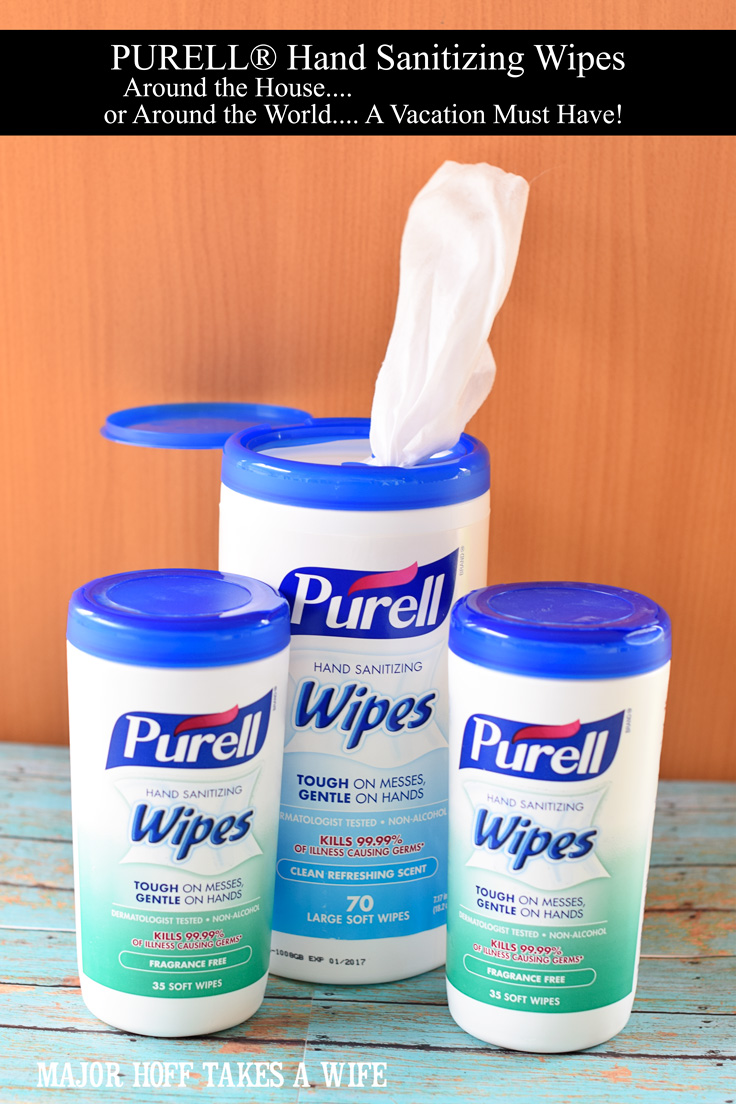 Oh the places Purell Hand Sanitizing Wipes can go! See how one blogger traveled the world with a handy canister. Not going on a whirlwind vacation? Never fear, they are perfect for everyday messes or Spring Cleaning! #Travel #PackingEssentials #SpringCleaning  #PurellWipes #ad #cbias