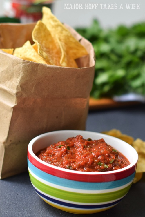 Salsa, Canned tomatoes, easy salsa receipe, Roasted tomato salsa, Homemade tomato recipes