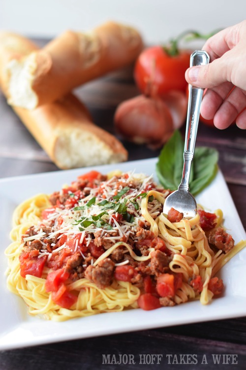 Spaghetti Marinara, spaghetti recipe, italian sausage spaghetti sauce