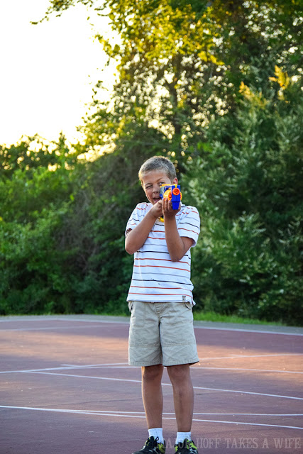 Beat the summertime blues with a game of Nerf War.