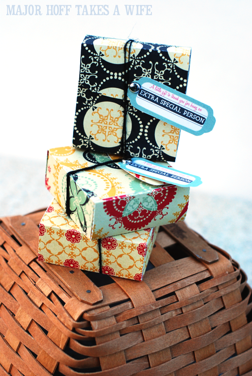 A little something extra for those extra special people in your life. Easy DIY gift boxes with your cricut machine.