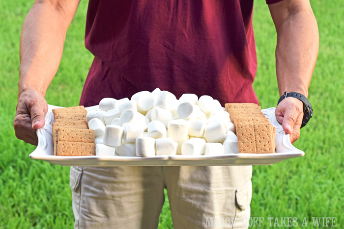 Build your own smores platter