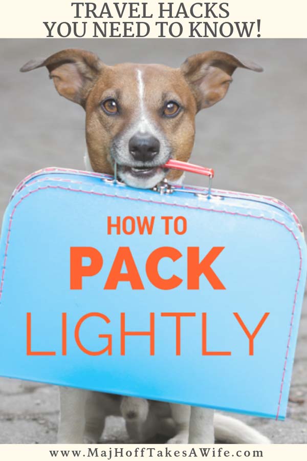 Travel packing hacks EVERYONE needs to know! Travel tips for packing luggage using travel packing bags, luggage choices, and gadgets for your electronics. Don't leave home without reading this post! All the hacks are brought to you by a world traveling mama who flies overseas with only a carry on & personal item -- and who has NEVER been charged for overweight luggage!!!!!! via @mrsmajorhoff
