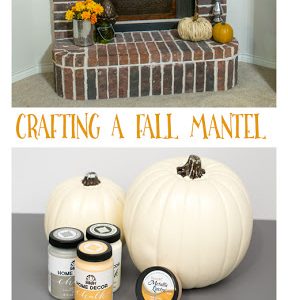 Fall In Love With Your Home : Autumn Craft Crafting A Fall Mantel! Fall in Love with your Home 2015 Blog hop tour. See how to craft a fall mantel with just a few simple items