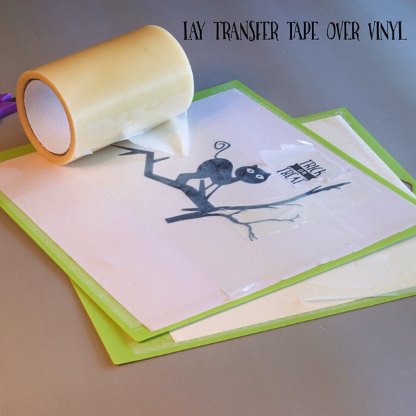 Use transfer tape on vinyl to transfer the free svg file onto the surface of your chosen item