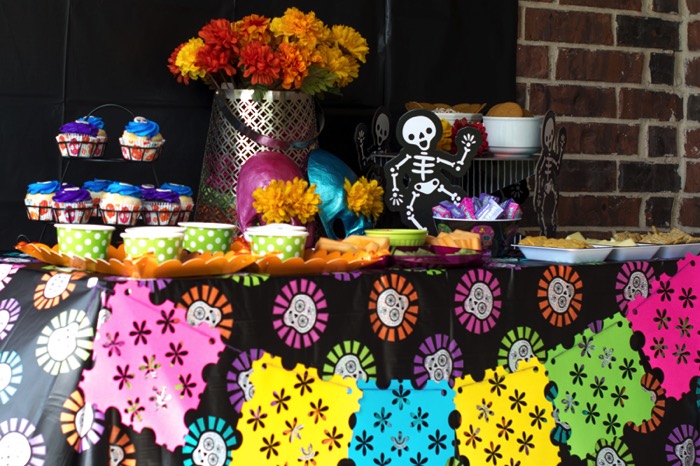 Day of the Dead buffet