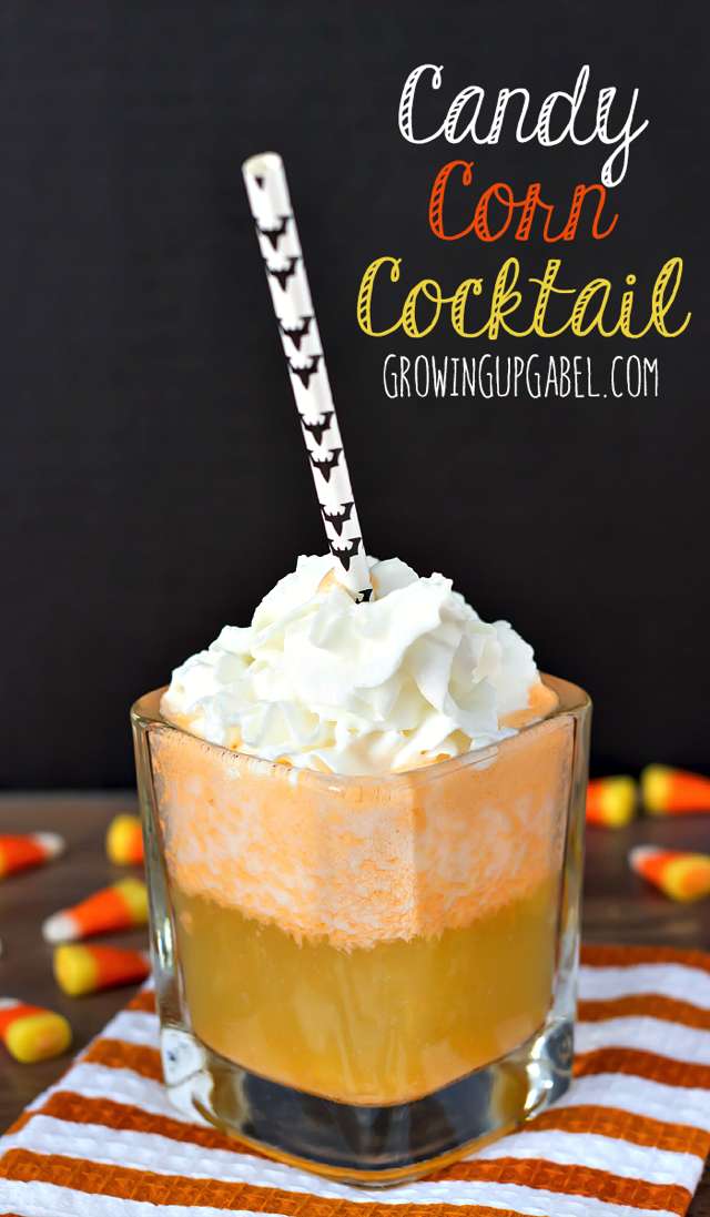 Candy Corn Cocktail from Growing Up Gabel