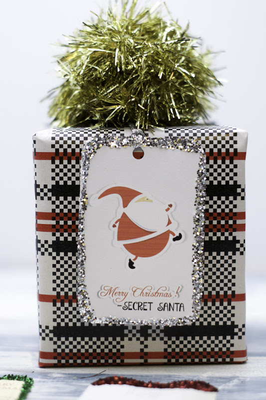 Merry Christmas Secret Santa Gift Tags. Free Printable!