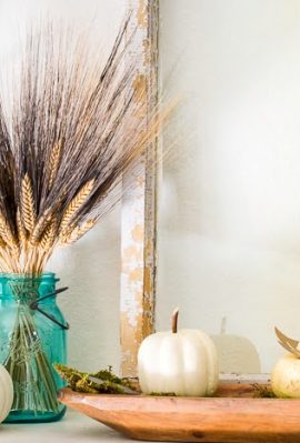 Crafting a Fall Mantel with Cricut