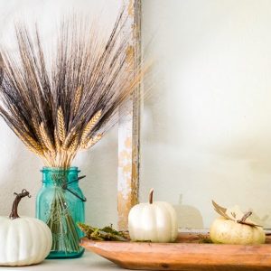 Crafting a Fall Mantel with Cricut