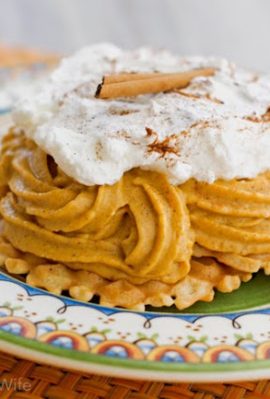 No bake pumpkin dessert