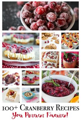 100 plus cranberry recipes