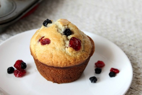 Blueberry Cranberry Muffins 
