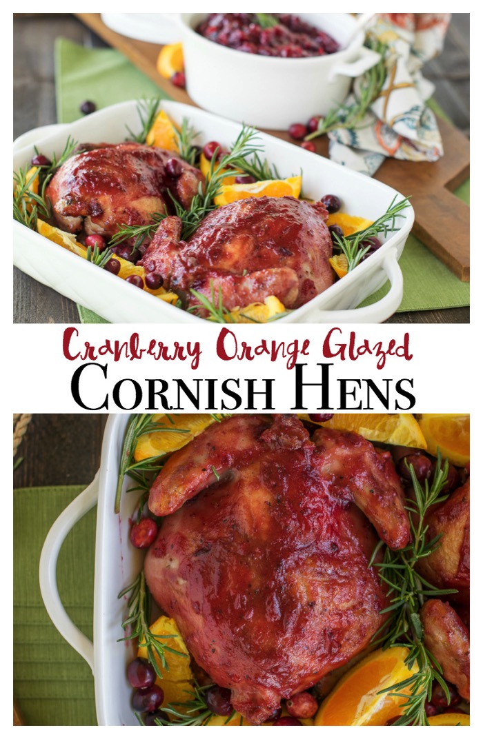 A Cornish Game Hen Recipe should not make you uneasy!! Leave the Cornish Hens intimidation behind. Wow your guests with CRANBERRY ORANGE GLAZED CORNISH GAME HENS So simple and effortless, you’ll wonder why you thought it was complicated.