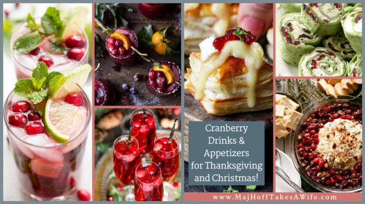Looking for a cranberry appetizer for your holiday parties? Look no further! Grab some brie, puff pastries, or crescent rolls to pare with cranberries and whip up some of the best Christmas or Thanksgiving appetizers! The best MUST HAVE list of favorite cranberry appetizer recipes! #thanksgivingappetizers #Christmasappetizers #cranberryrecipes #MHTAW