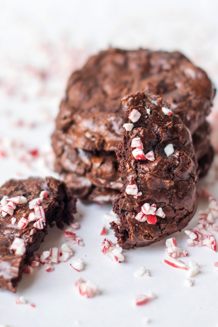 flourless chocolate cookies for a gluten free Christmas treat