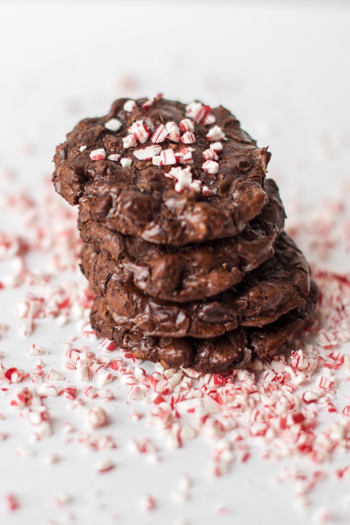 gluten free chocolate peppermint cookies. gluten free chocolate peppermint cookies are made from egg whites, cocoa powder, powdered sugar and more.