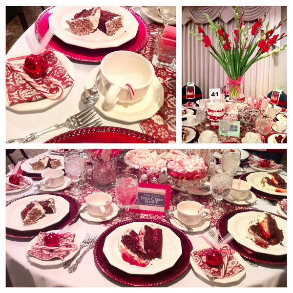 ChristmasbyCandlelight Candy Cane Themed Table Setting